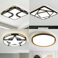 led卧室灯吸顶灯圆形现代简约客厅闪电客灯餐厅厨卫过道阳台走廊灯具