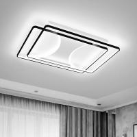 现代简约客厅灯2020年新款灯具闪电客组合屋LED吸顶灯套餐卧室黑白灰