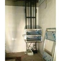 厂房液压导轨式货梯闪电客酒店饭店传菜机简易升降机家用电梯剪叉式平台 传菜机