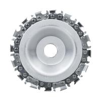 100角磨机链条锯片切割片茶台刻刀闪电客片木工链条盘125MM开圆锯片 100角磨机链条锯片【1个】