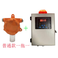 工业可燃气体乙醇探头甲烷声光闪电客报警器乙炔氢气泄漏浓度检测仪 可燃普通款一拖一