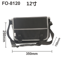电工维修工具包闪电客多功能帆布大号加厚耐磨特大号水电工具袋 8120(12寸)工具包