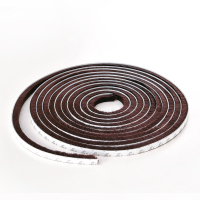 缝闪电客窗户条房推拉窗密封条自粘防漏风保暖隔音毛条 棕色宽9mm厚9mm