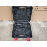 手电钻闪电客工具箱塑料箱扭力冲击钻盒子手提式电锤电镐工具铁箱 手电钻小型冲击钻型