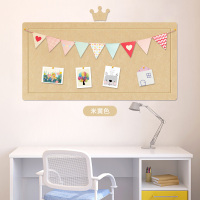 软木板闪电客展示墙贴软板布置留言板自粘板照片背景墙学校公告栏毛毡板 巧克力色