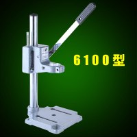 家用台式闪电客手电钻手钻小型支架微型佛珠台钻多功能改装固定工具架子 支架[单头]6100[加厚铸铁]