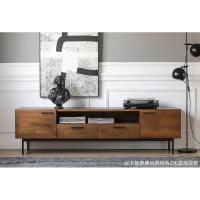 美式创意简约LOFT工业风电视柜复古怀旧设计师卧室视听柜闪电客柜