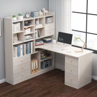 工匠时光书桌电脑桌台式学习学生家用卧室书桌书架书柜组合桌子办公写字桌