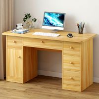工匠时光电脑桌台式家用桌子卧室学习桌简易书桌书架组合学生办公桌写字桌