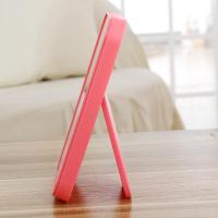 工匠时光高清单面台式化妆镜梳妆镜子寝室方形公主镜便携折叠简约美容镜子