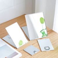 工匠时光可爱迷你随身镜大号便携翻盖式化妆镜男女学生小镜子折叠