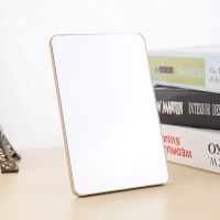 工匠时光镜子化妆镜台式梳妆镜大号高清可折叠旋转学生女生网红少女心镜子