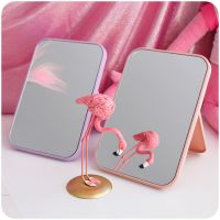 工匠时光化妆镜便携小镜子折叠梳妆镜台式公主镜桌面镜子随身镜可爱全身镜