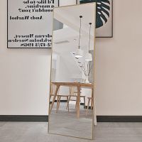 工匠时光镜子全身镜落地镜穿衣镜女学生宿舍长镜子全身卧室少女试衣镜网红