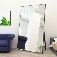 工匠时光显瘦镜子全身穿衣镜落地试衣镜婚纱店服装店练舞网红宿舍壁挂家用