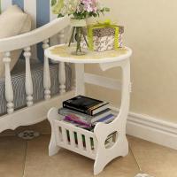 工匠时光茶几桌小户型家用客厅圆桌迷你边几床头柜子出租房卧室简约小桌子