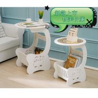 工匠时光茶几桌子卧室床头柜小桌子欧式小圆桌子客厅沙发边几迷你茶几创意