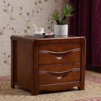 工匠时光简易实木小型床头柜子经济型便宜迷你置物架能卧室小户型