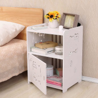 工匠时光欧式床头柜宿舍储物柜小型客厅置物柜收纳柜经济型时尚简易小柜子