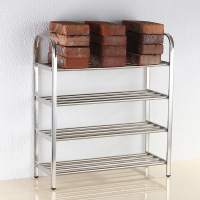 工匠时光不锈钢鞋架多层简易鞋架子收纳鞋柜子组装宿舍寝室家用经济型鞋架