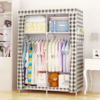 工匠时光简易衣柜家用简约现代经济型布衣柜组装学生收纳柜宿舍衣橱