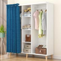 工匠时光现代简约衣柜家用卧室收纳柜简易经济型出租房用儿童木质衣柜