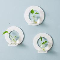 工匠时光免打孔墙壁装饰壁挂绿萝水培植物隔板搁板置物架植物架卧室墙面上