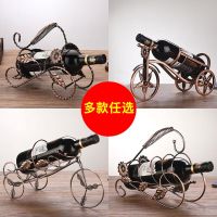 工匠时光创意红酒架摆件红酒架酒柜装饰品家用葡萄酒现代简约客厅手提酒架