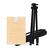 工匠时光素描画架画板套装 便携写生折叠铝合金画架