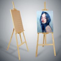 工匠时光1.5米1.7米画架画板套装学生4k画板素描写生画木质折叠黄松展示架