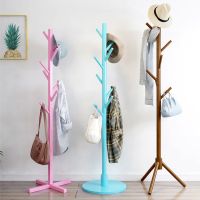 工匠时光楠竹衣帽架落地卧室衣架家用客厅简易置物架实木挂衣架子衣服包架