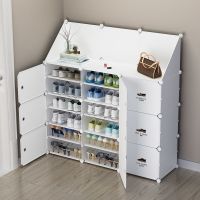 工匠时光简易鞋架置物架宿舍门口鞋架子多层防尘家用经济型大容量鞋柜收纳