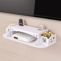 工匠时光电视机顶盒架置物架 客厅电视墙装饰 卧室墙上壁挂路由器隔板