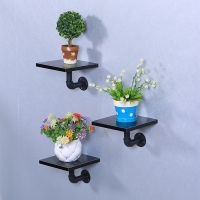 工匠时光墙上置物架墙面花架客厅墙上装饰壁挂搁板墙壁置物架一字隔板支架