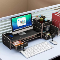 工匠时光电脑架显示器增高架台式支架护颈办公室桌面屏垫高架子底座置物架