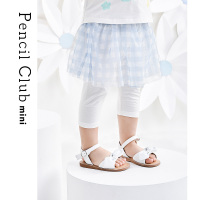 [一口价19元]铅笔俱乐部童装2025夏装女童裙裤小童洋气假两件儿童薄款中裤