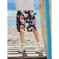 [1件5折:39元]铅笔俱乐部童装男童短裤2025夏装新款儿童五分裤中大童薄款裤子