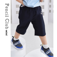 [清仓价:19元]铅笔俱乐部童装男童中裤薄款儿童七分裤子小童休闲裤运动夏季新款