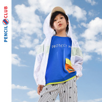 [1件3.5折]铅笔俱乐部童装2025春装新款女童外套儿童防晒服中大童薄款皮肤衣