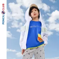 [1件5折:42元]铅笔俱乐部童装2025春装新款女童外套儿童防晒服中大童薄款皮肤衣