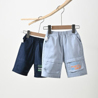 [1件3.5折价:35元]铅笔俱乐部童装2025夏装新款男童小中裤儿童休闲六分裤子宝宝短裤