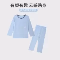 [1件5折]铅笔俱乐部童装2025春装新款儿童睡衣男童女童家居服中大童套装