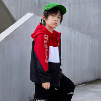 [直降价:109元]铅笔俱乐部童装秋冬新品男童外套中大童防风衣儿童加绒厚上衣