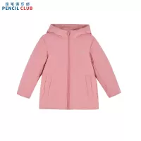 [1件3.5折:269元]铅笔俱乐部秋冬新款女童羽绒服中大童中长款加厚外套儿童上衣