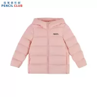 [1件3.5折:179元]铅笔俱乐部秋冬新款女童羽绒服中大童保暖外套儿童中长款上衣