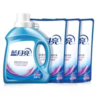 蓝月亮洗衣液:2kg洁净薰+1kg洁净薰袋*3