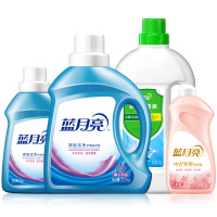 蓝月亮衣护套装(薰衣草洁净2.05kg+薰衣草洁净1kg+内衣洗500g+衣物消毒液2kg)11.1斤/套