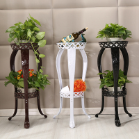 欧式铁艺花架多层阳台绿萝闪电客多肉花盆架室内客厅落地地面花架子