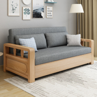 扶手简约现代可折叠推拉沙发床两用多功能经济小户型网红款