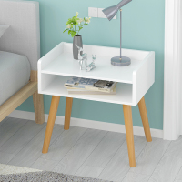 床头柜置物架简约现代收纳柜闪电客简易卧室床边小柜子北欧储物柜经济型